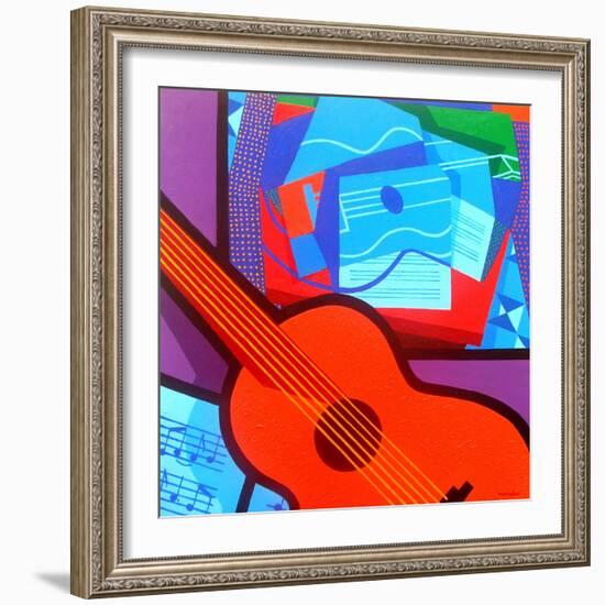 Homage to Juan Gris-John Nolan-Framed Giclee Print