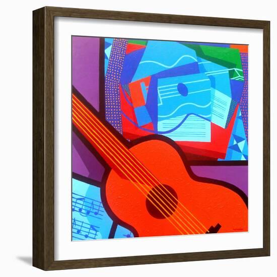 Homage to Juan Gris-John Nolan-Framed Giclee Print