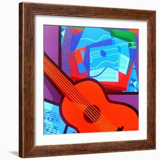 Homage to Juan Gris-John Nolan-Framed Giclee Print