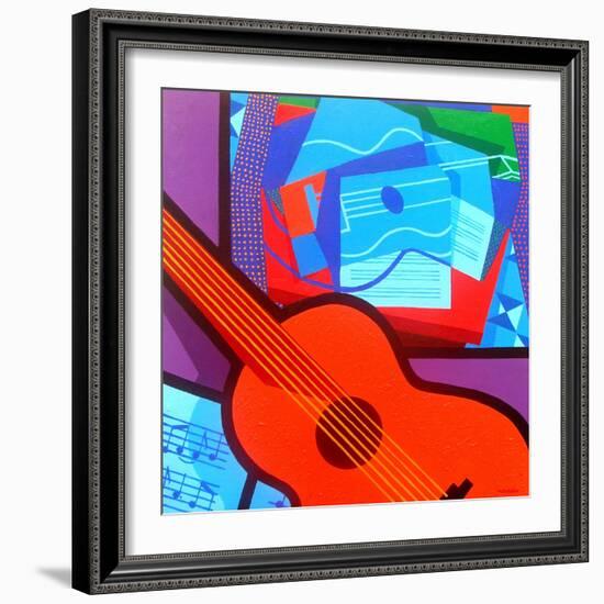 Homage to Juan Gris-John Nolan-Framed Giclee Print