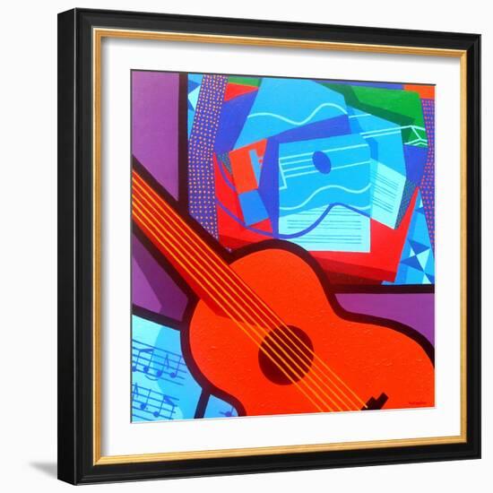 Homage to Juan Gris-John Nolan-Framed Giclee Print