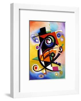 Homage to Kandinsky-Alfred Gockel-Framed Art Print