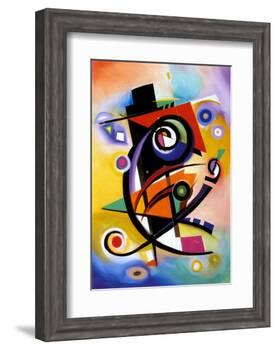 Homage to Kandinsky-Alfred Gockel-Framed Art Print