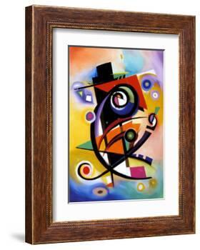 Homage to Kandinsky-Alfred Gockel-Framed Art Print