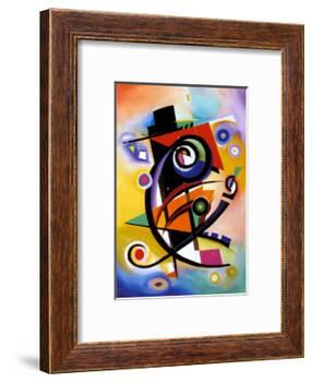 Homage to Kandinsky-Alfred Gockel-Framed Art Print