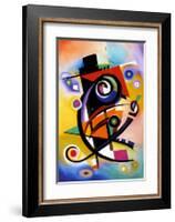 Homage to Kandinsky-Alfred Gockel-Framed Art Print