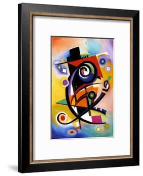 Homage to Kandinsky-Alfred Gockel-Framed Art Print
