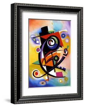 Homage to Kandinsky-Alfred Gockel-Framed Art Print