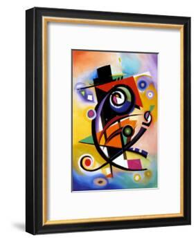 Homage to Kandinsky-Alfred Gockel-Framed Art Print