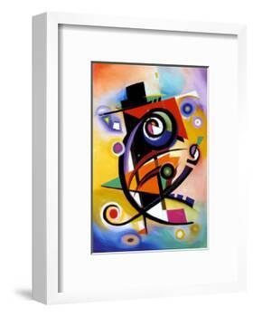 Homage to Kandinsky-Alfred Gockel-Framed Art Print