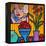 Homage to Lichtenstein and Wesselman-John Nolan-Framed Premier Image Canvas