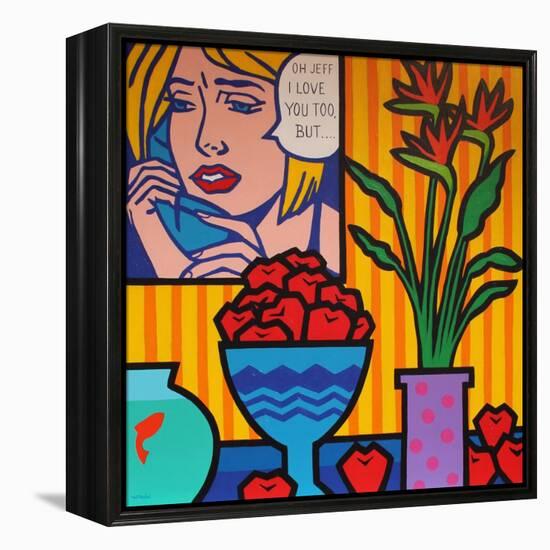 Homage to Lichtenstein and Wesselman-John Nolan-Framed Premier Image Canvas