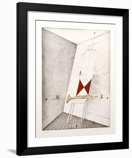 Homage to Louis Armstrong-Alois Janak-Framed Limited Edition