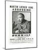 Homage to Martin Luther King, 1968-null-Mounted Giclee Print