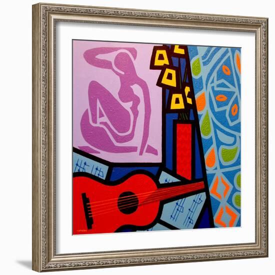 Homage to Matisse 11-John Nolan-Framed Giclee Print