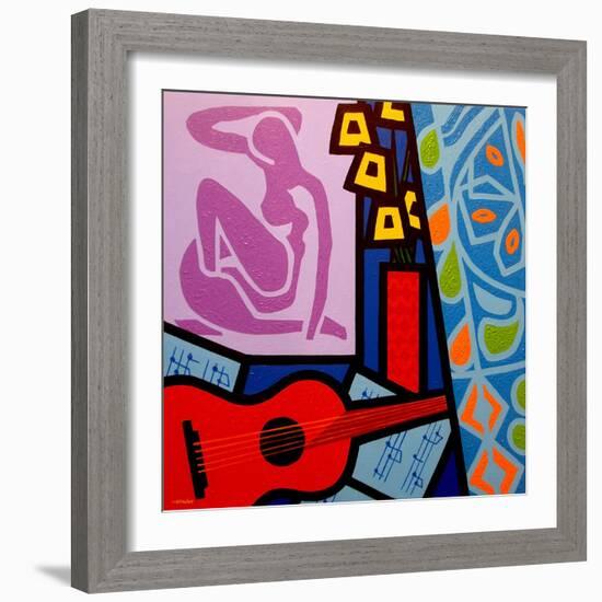 Homage to Matisse 11-John Nolan-Framed Giclee Print