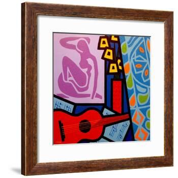 Homage to Matisse 11-John Nolan-Framed Giclee Print