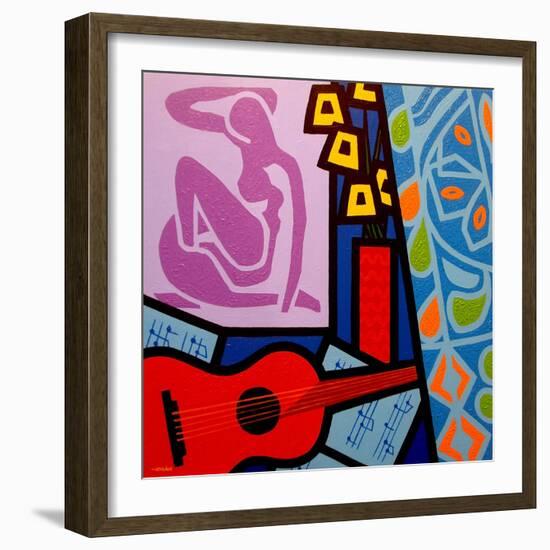 Homage to Matisse 11-John Nolan-Framed Giclee Print