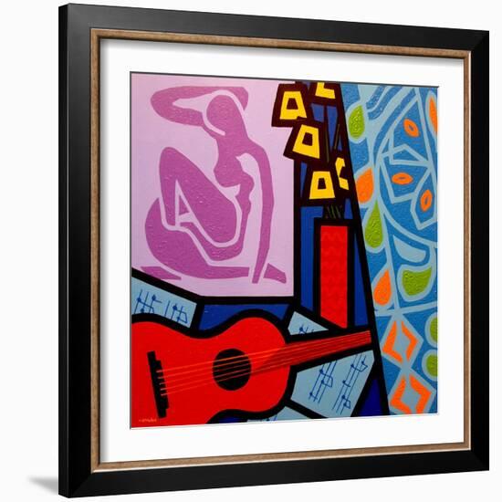 Homage to Matisse 11-John Nolan-Framed Giclee Print