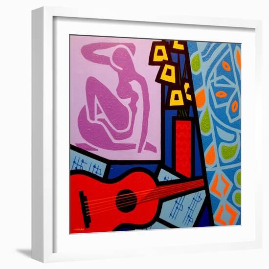 Homage to Matisse 11-John Nolan-Framed Giclee Print