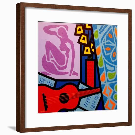 Homage to Matisse 11-John Nolan-Framed Giclee Print