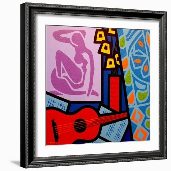 Homage to Matisse 11-John Nolan-Framed Giclee Print