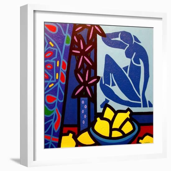 Homage to Matisse 1-John Nolan-Framed Giclee Print