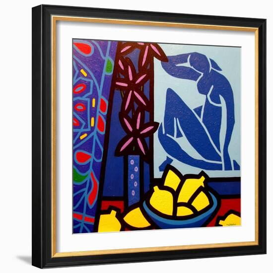 Homage to Matisse 1-John Nolan-Framed Premium Giclee Print