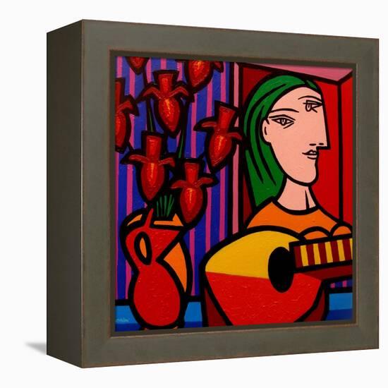 Homage to Picasso 2-John Nolan-Framed Premier Image Canvas