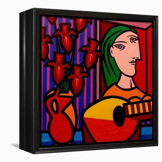 Homage to Picasso 2-John Nolan-Framed Premier Image Canvas