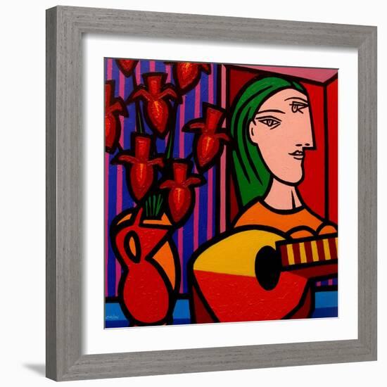 Homage to Picasso 2-John Nolan-Framed Giclee Print