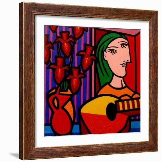 Homage to Picasso 2-John Nolan-Framed Giclee Print