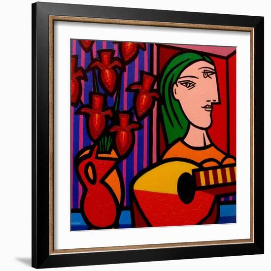 Homage to Picasso 2-John Nolan-Framed Giclee Print