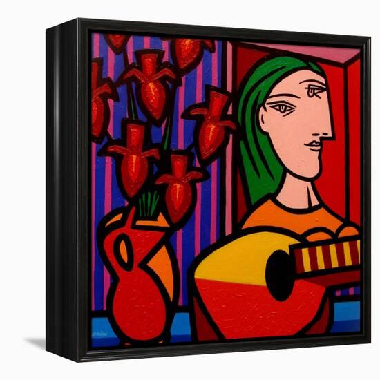 Homage to Picasso 2-John Nolan-Framed Premier Image Canvas