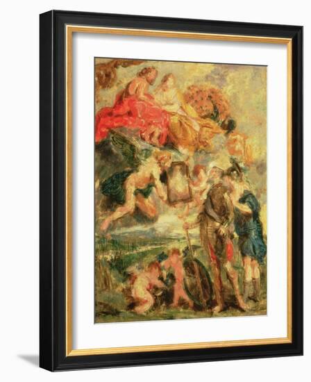 Homage to Rubens-Henri Fantin-Latour-Framed Giclee Print