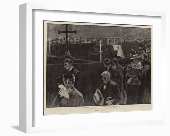 Homage to the Illustrious Dead-William Hatherell-Framed Giclee Print