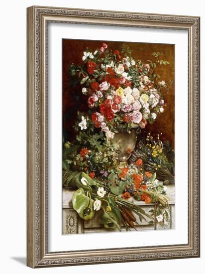 Homage to the Queen of Flowers, 1884-Charles Verlat-Framed Giclee Print