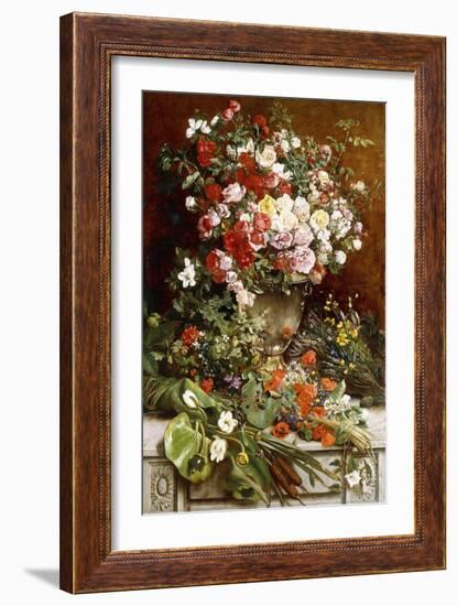 Homage to the Queen of Flowers, 1884-Charles Verlat-Framed Giclee Print