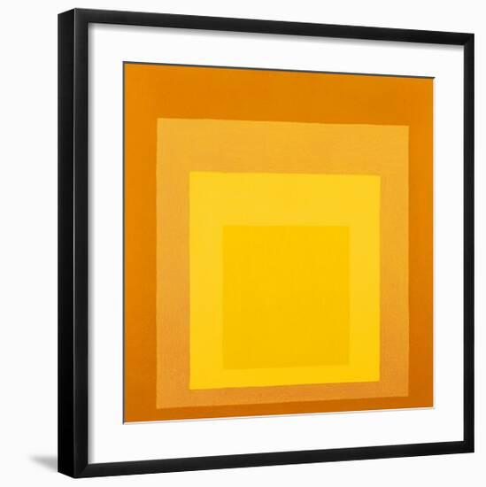 Homage To The Square-Josef Albers-Framed Art Print