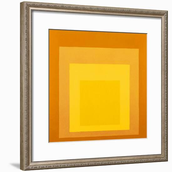 Homage To The Square-Josef Albers-Framed Art Print