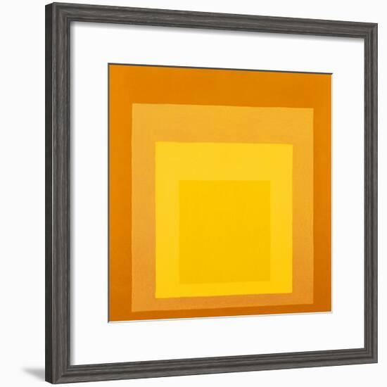 Homage To The Square-Josef Albers-Framed Art Print