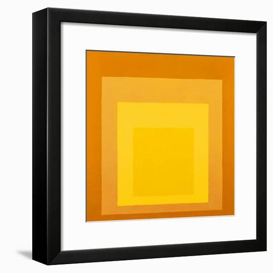 Homage To The Square-Josef Albers-Framed Art Print