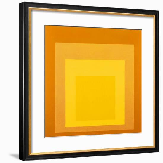 Homage To The Square-Josef Albers-Framed Art Print