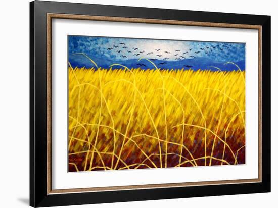 Homage to Van Gogh 1-John Nolan-Framed Giclee Print