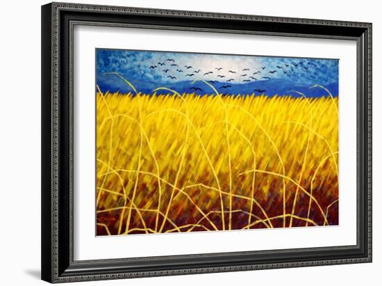 Homage to Van Gogh 1-John Nolan-Framed Giclee Print