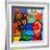 Homage to Van Gogh 3-John Nolan-Framed Giclee Print