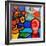 Homage to Van Gogh 3-John Nolan-Framed Giclee Print