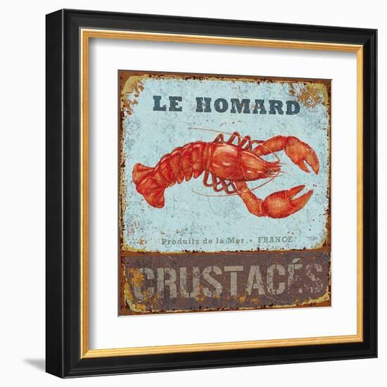 Homard-Bruno Pozzo-Framed Art Print