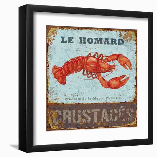 Homard-Bruno Pozzo-Framed Art Print