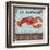 Homard-Bruno Pozzo-Framed Art Print